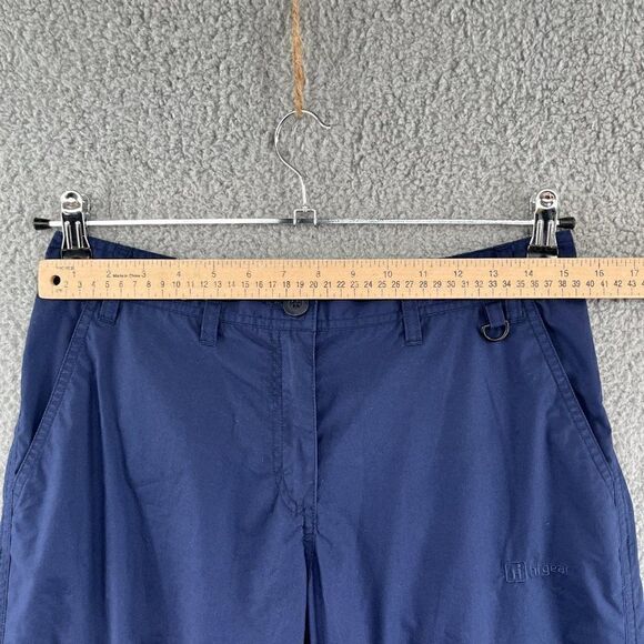 Hi Gear Pants Size 10 Cargo Navy Walking Outdoor Travel Hiking Utility - Picture 3 of 15